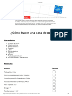 ¿Cómo Hacer Una Casa de Muñecas - Hágalo Usted Mismo