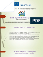 Finances in A Social Cooperative