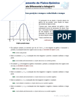 Análise gráficos posição e velocidade