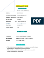 Curriculum Vitae Coba