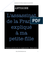 Antigone Assassin at de La France