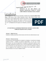 LP-Proyecto-de-Ley-N°-2845-2017-CR - ACOSO SEXUAL