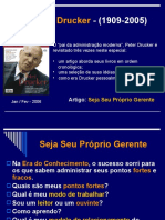 Peter Drucker - O pai da administração moderna