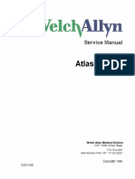 WelchAllyn Atlas Monitor - Service Manual
