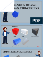Bangun Ruang Dan Ciri-Cirinya