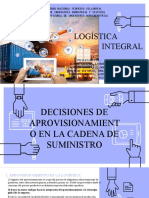 Decisiones de Aprovisionamiento Final