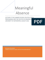 Meaningful Absence