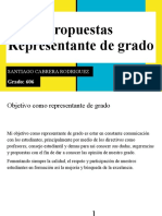 Propuestas Representante de Grado