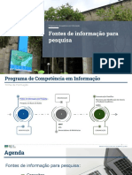 Fontes de informação para pesquisa em Ciências Agrárias