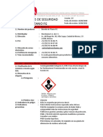 Hoja de Seguridad Bioxido de Titanio