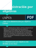 Administración Por Objetivos