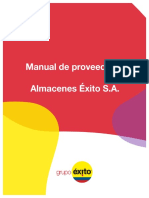 Manual de Proveedores Grupo Exito
