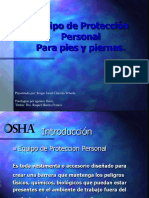 Equipo de Protección Personal para Pies y Piernas