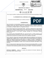 DECRETO 595 DEL 11 DE ABRIL DE 2016