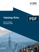Valuing Rias: Mercer Capital November 2019
