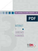 INDH - 2013 - Internet y Derechos Humanos