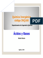 Clase - Acidos y Bases