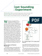 A Low-Cost Sounding Balloon Experiment: Marcelo M.F. Saba, Luiz G.B. Mirisola, Marcio Iguchi