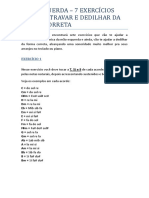 PDF - Mão Esquerda - 7 Exercícios