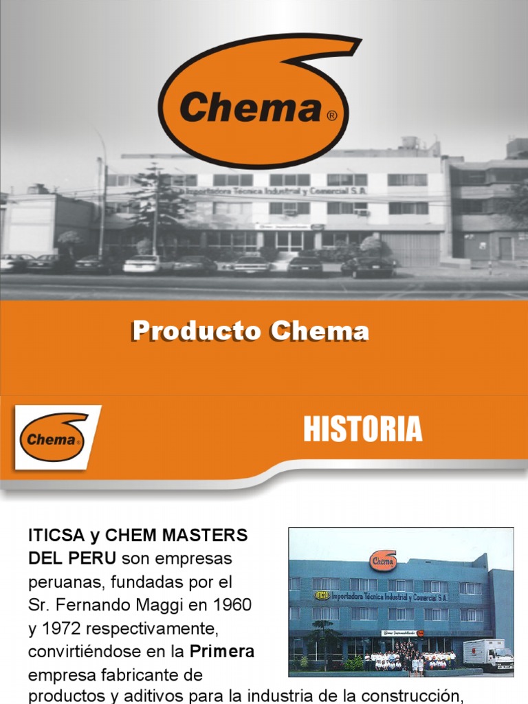 Productos Impermeabilizantes Chema | PDF | Hormigón | Cemento