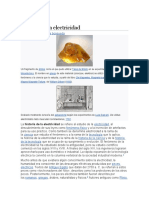 Historia y Defensores de La Electricidad