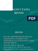 Konsep Dan Fungsi Bisnis