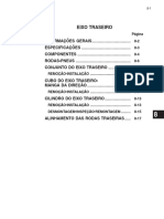 Guia de manutenção do eixo traseiro