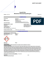 Suma® Ultra Mechanical Warewashing Detergent: Safety Data Sheet