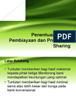 Penentuan Return Pembiayaan Dan Profit Loss Sharing