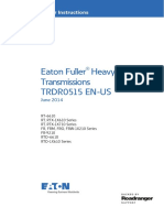 Eaton Fuller Heavy-Duty Transmissions TRDR0515 EN-US: Driver Instructions