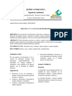 Informe Densidad