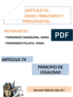 Regimen Economico y Presupuestal 