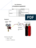 Oxy Acetylene Equipment