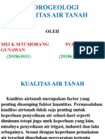 Kualitas Air Tanah