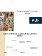 Pendapatan Nasional 3,4 Sektor