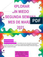 Segunda Semana Marzo - 2021