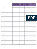 Guts Tabulation