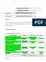 D - Programa de Auditoria - PROCAFECOL SA (2) .Docx Observaciones