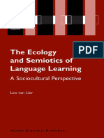 Van Lier_Ecology and Semiotics of Lang Learning