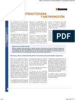 Matix Antibacteriana y Ante Remocion