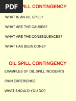 Oil Spill Contingency