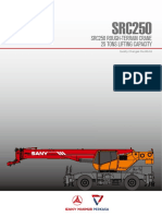 SANY Rough-Terrain Crane 25 Ton (SRC250)