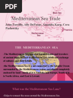 Mediterranean Sea Trade