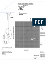 Determining discharge parameter Q/d2.5 using depth of flow in a chamber