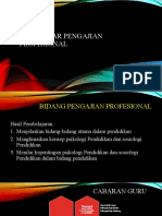 GPP1063 Tajuk 2-Bidang Pengajian Profesional