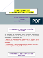 Estrategias de Comprensión Lectora