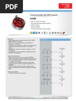 2-Wire Transmitter With HART Protocol