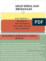 KELP 5perubahan Sosial Dan Kebudayaan