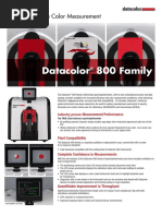 Datacolor 800™ Datacolor 500™ Datacolor 850™ Datacolor 550™ User's ...