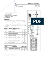 Inchange Semiconductor IRFZ44N Datasheet